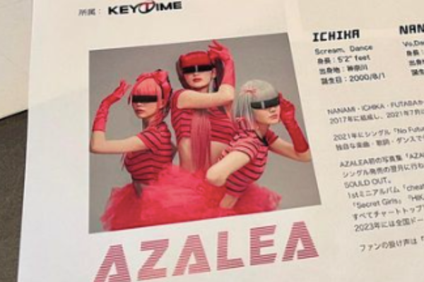 AZALEAの衣装の写真